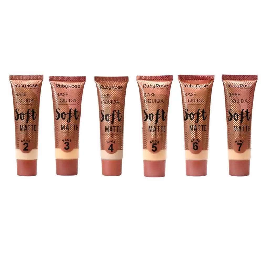 Base Líquida Soft Matte Bege Ruby Rose Hb-8050, imagem 1 de 1