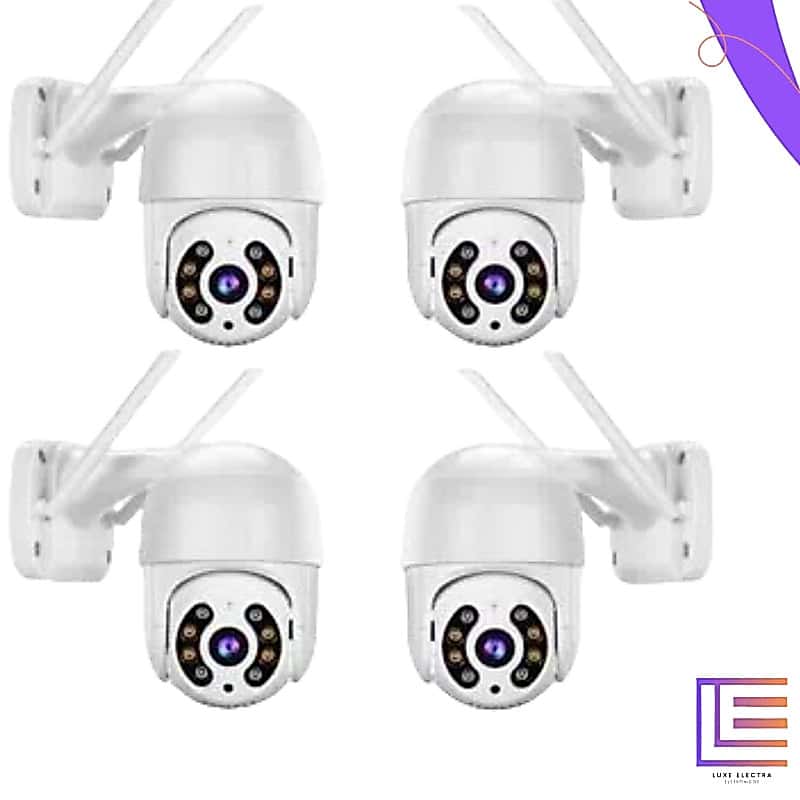 Câmera A8 Externa Ip A Prova D'água com Infravermelho Alarme Wifi Hd Sensor De Movimento Bivolt app icsee ou V380, imagem 1 de 1