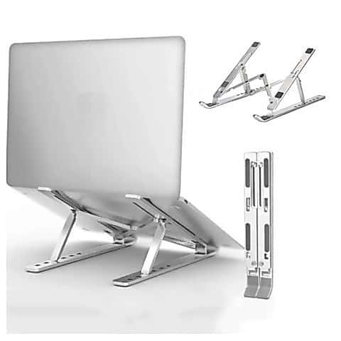 Laptop Suporte Base Notebook Tablet Alumínio Dobrável Portátil, imagem 1 de 1