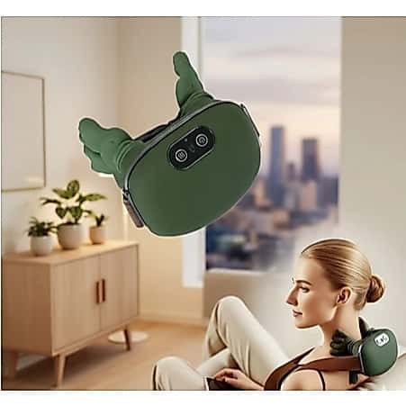 Massageador Elétrico Portátil Alívio P/ Pescoço 3 Intensidades + Aquecimento Infravermelho, imagem 1 de 1