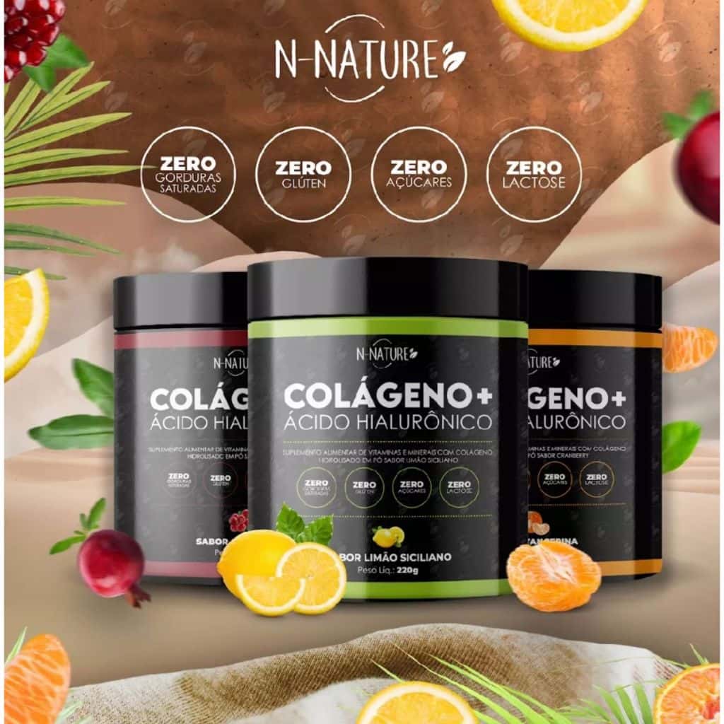 Colageno + Àcido Hialuronico Mega Oferta + Frete Gratis, imagem 1 de 1