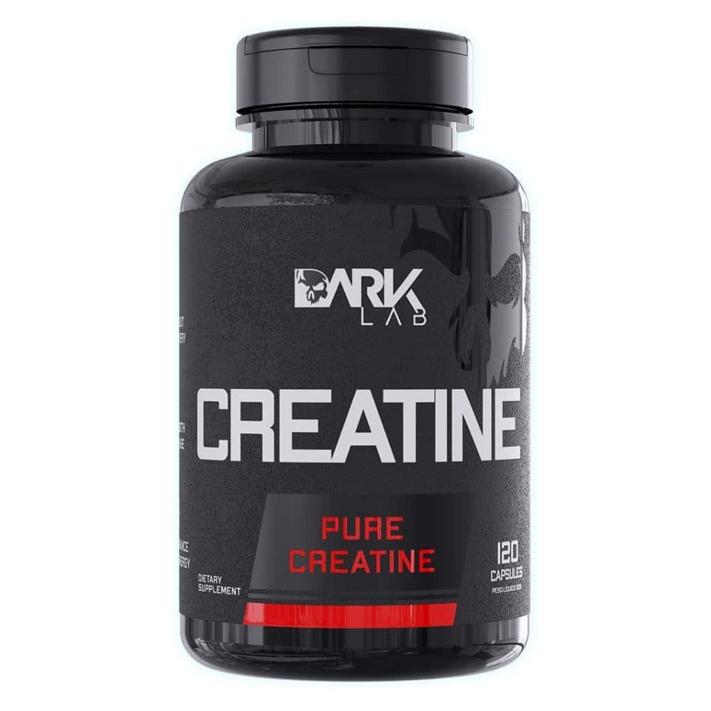 Creatina Monohidratada 100% Pura 120 Cápsulas Dark Lab - Creatina Pura em Cápsula, imagem 1 de 1