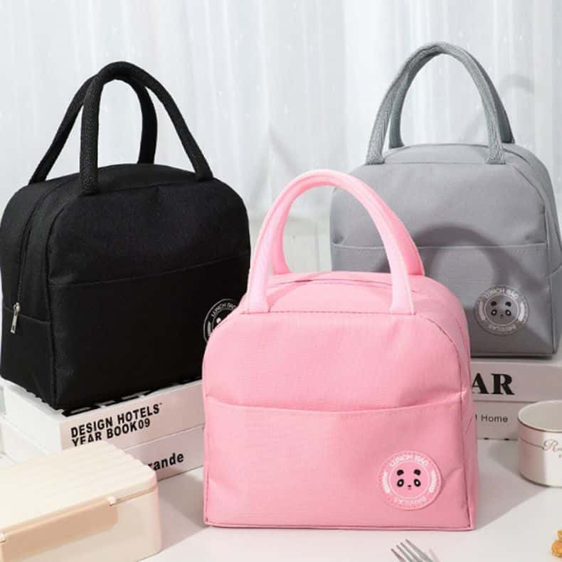 Bolsa Térmica Portátil Lancheira Térmica Marmita Viagem, imagem 1 de 1