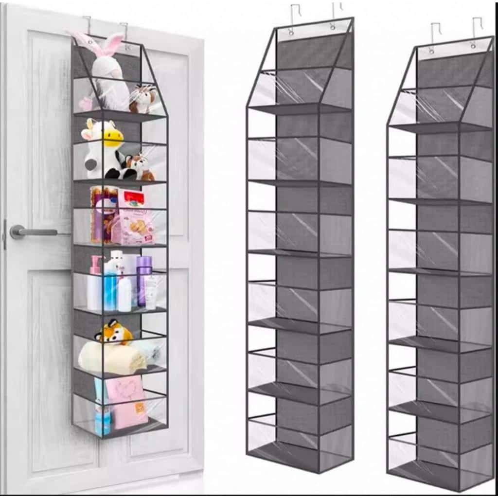 Organizador Multiuso Suporte de Bolsas Cosméticos Pendurado Porta De Tecido Multifuncional Diversos, imagem 1 de 1