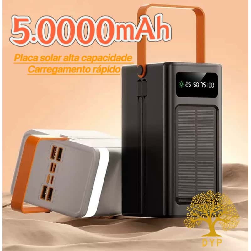 Carregador portátil solar 28 células bateria  recarrega 50000amp DP carrega rápido-envio imediato, imagem 1 de 1
