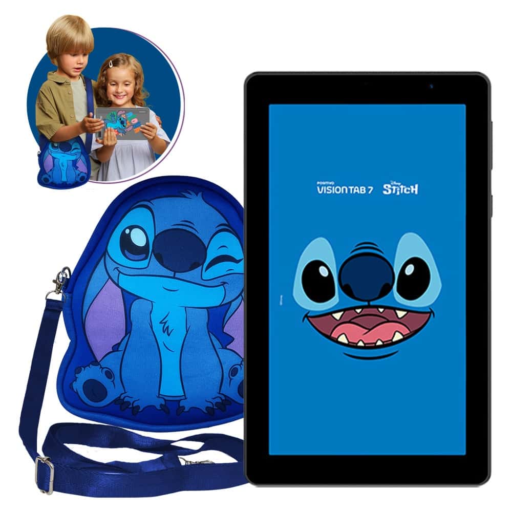 Tablet Vision TAB 7 Stitch + Capa e Bolsa - Octa-Core 3GB RAM 64GB Android 14 Go Wi-Fi IPS Positivo, imagem 1 de 1