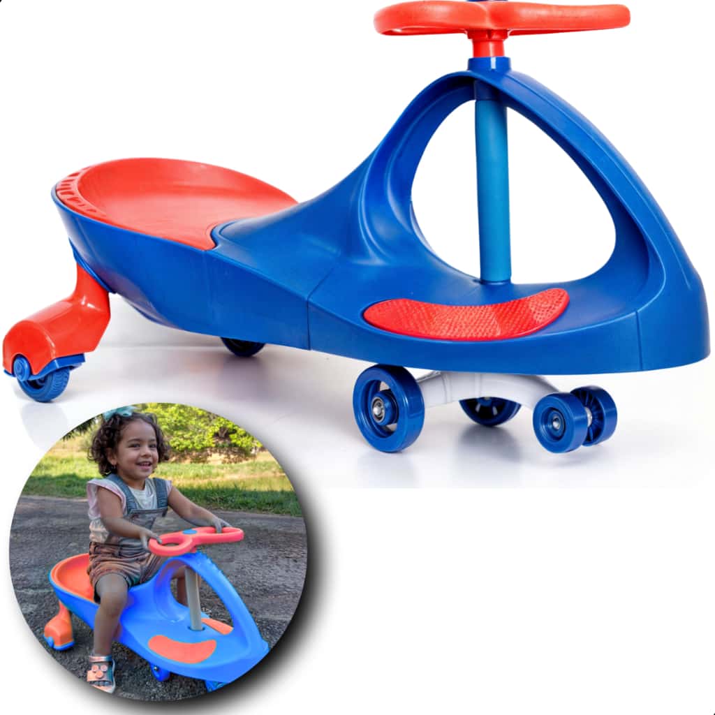 Carrinho Rolimã Super Car Passeio Infantil Com Led Suporta 100kg Que Gira 360° Menino Menina Andador, imagem 1 de 1