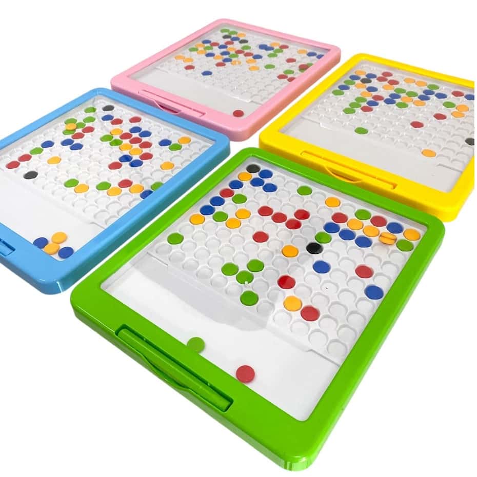 Tábua De Desenho Magnético Lousa Escrita Colorido Folhetos Criativos Padrão Educaional Grande, imagem 1 de 1
