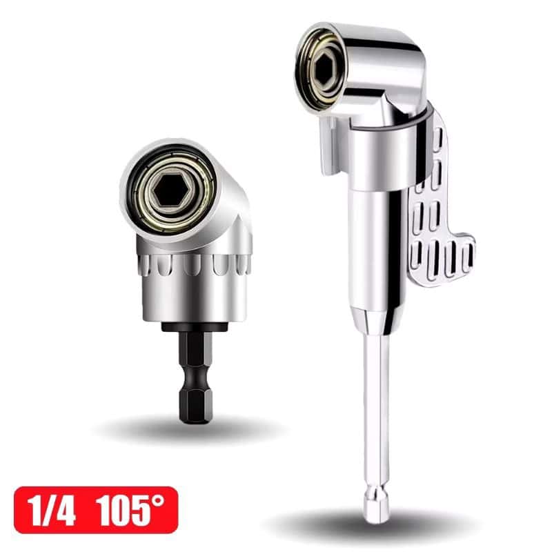 Adaptador Angular Curto ou Longo Para Parafusadeira e Furadeira 105°, imagem 1 de 1