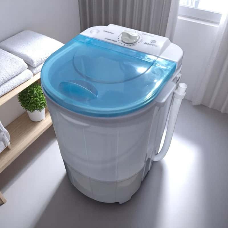 MINI MÁQUINA DE LAVAR 2 EM 1 - LAVAGEM E CENTRIFUGAÇÃO - 4,5KG TÊNIS E ROUPAS ÍNTIMAS, imagem 1 de 1