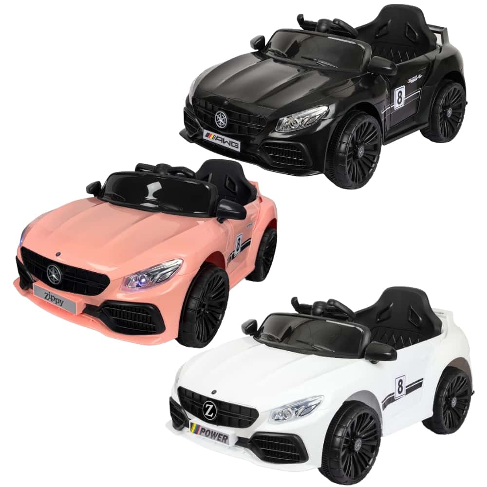 Carro Elétrico Infantil Mini Mercedes 380 (BIVOLT) - Zippy Toys, imagem 1 de 1