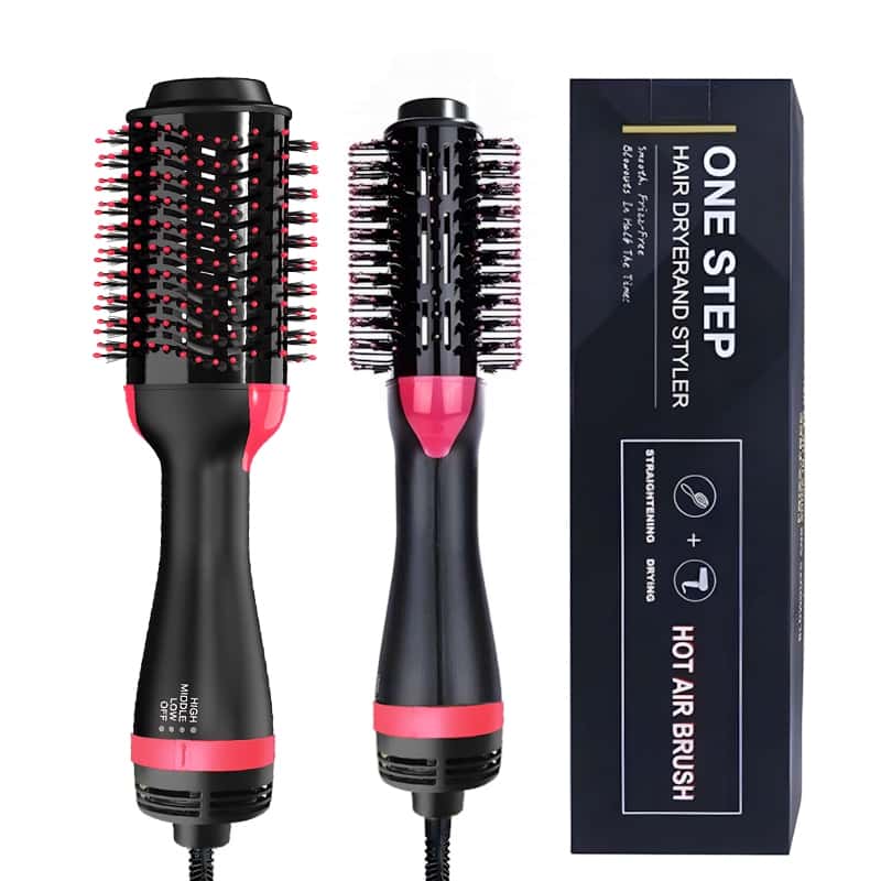 Escova Secadora Alisador Elétrica Quente Cabelo Com 3 Em1 Hair Styler  marisa APENAS 110V, imagem 1 de 1