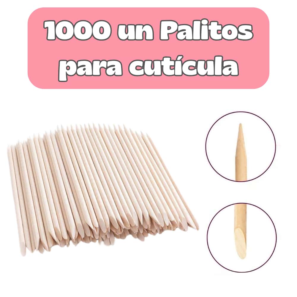 Palitos de Laranjeira para Cutícula Manicure Pedicure | Unhas, Nail Art, Estética, Salão de Beleza, Kit Profissional, imagem 1 de 1