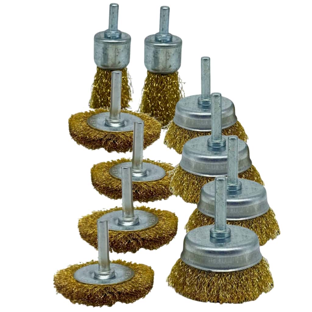 Kit de Escova De Limpeza De Aço Circular Uso Com Furadeira Resistente Qualidade Premium, imagem 1 de 1