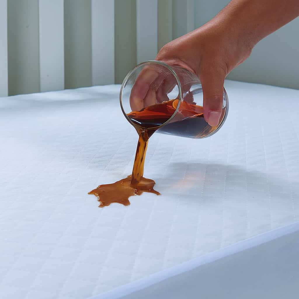 Capa Protetora de Colchão Impermeável Berço Para Cama Bebê Lençol com Elástico Forro Anti Xixi Proteção Total, imagem 1 de 1