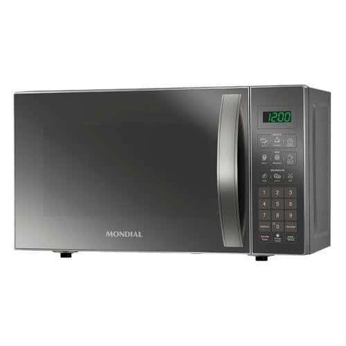 Micro-ondas Mondial 21 Litros Mo-01-21-E Cinza Espelhado, imagem 1 de 1