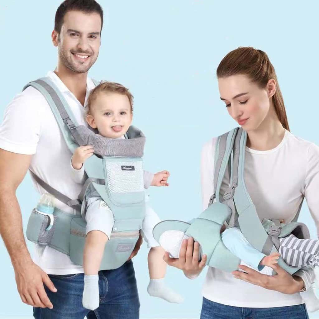 Banco De Cintura Para Bebê Canguru Bebe Passeio Varias Cores Mochila Infantil  Carrier, imagem 1 de 1