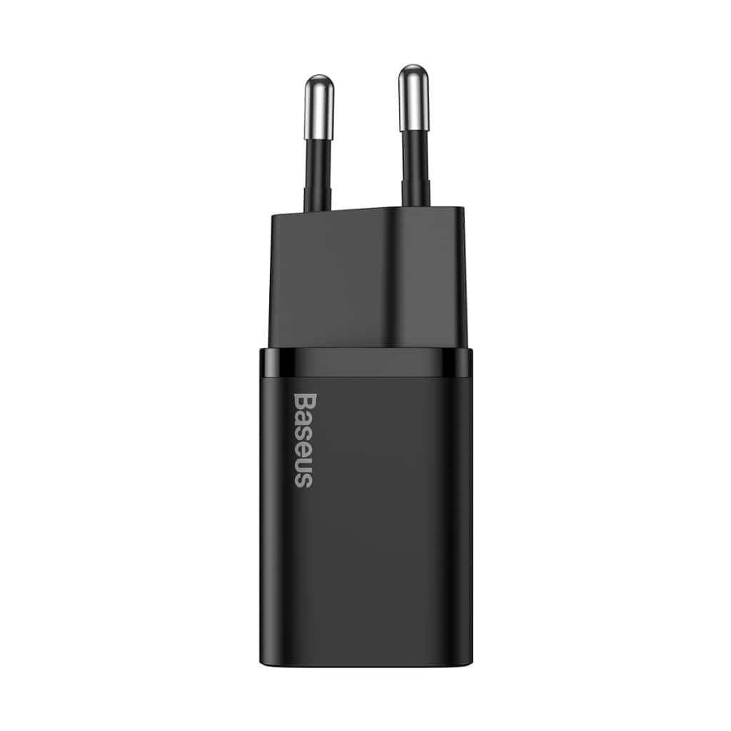 Baseus Carregador De Parede Rápido Tipo C Super Si Qc 20w para Celulares iPhone Samsung e Outros, imagem 1 de 1