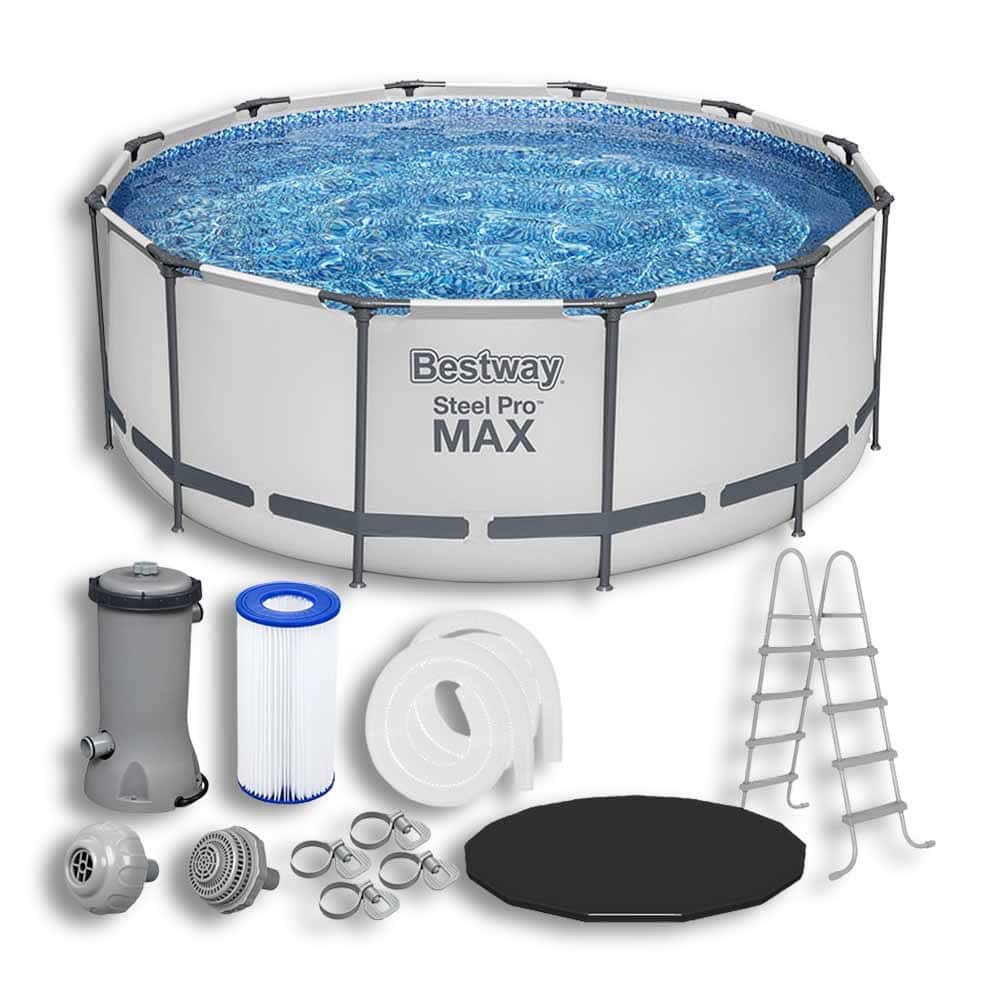 Piscina Estrutural 10250L Pro Max + Capa + Escada + Filtro 110V ou 220V Bestway, imagem 1 de 1