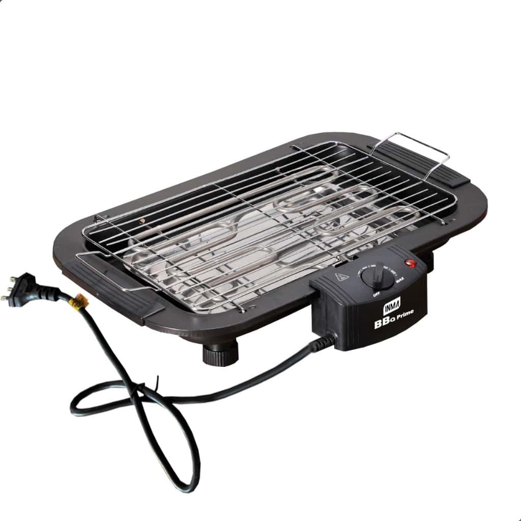 Churrasqueira Elétrica Portátil Sem Fumaça Gourmet Inox 1800W 2000w INMA Grelha Caminhoneiro, imagem 1 de 1