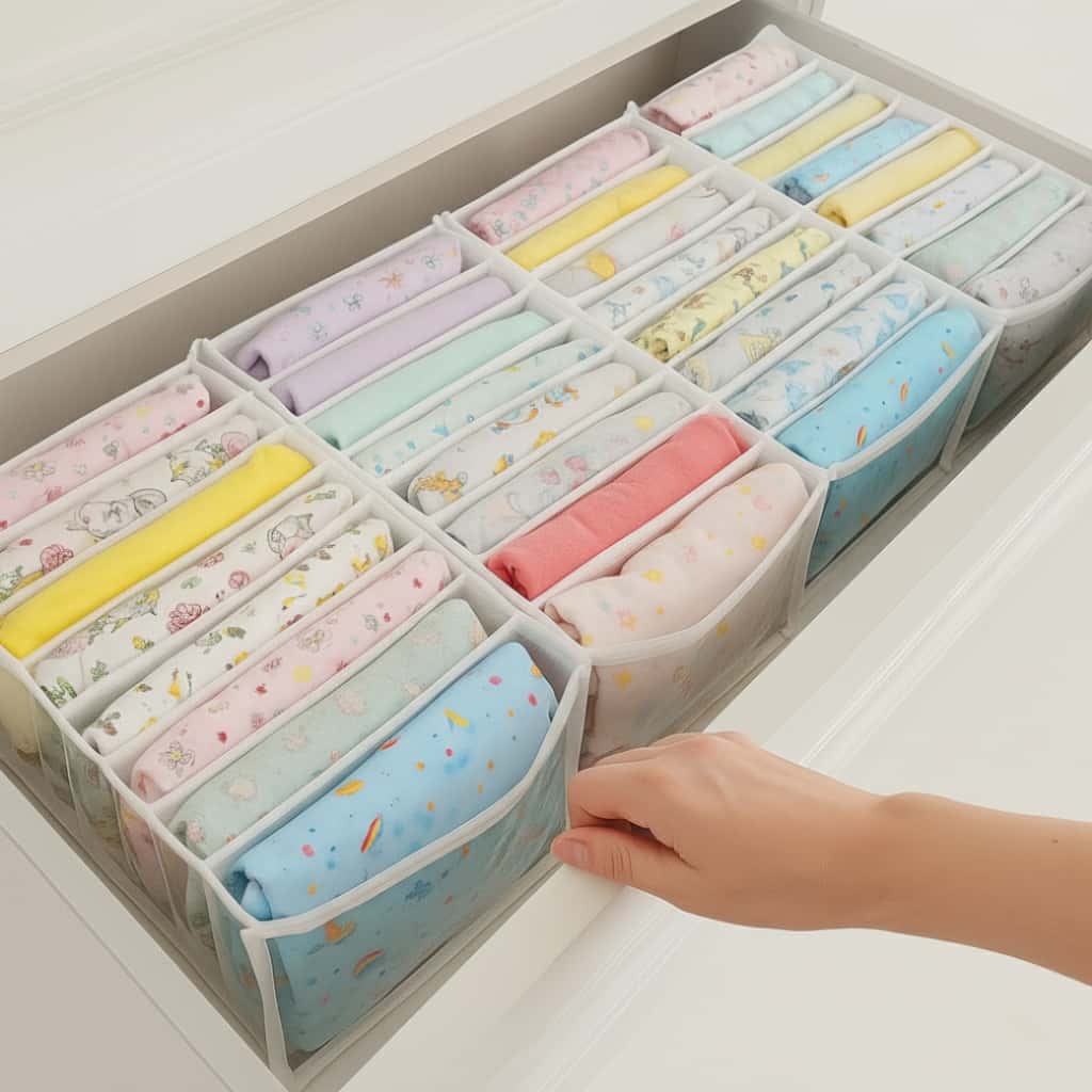 Kit Colmeia Organizadora de gavetas/Guarda Roupa P, M, G e GG - Maison Plus, imagem 1 de 1