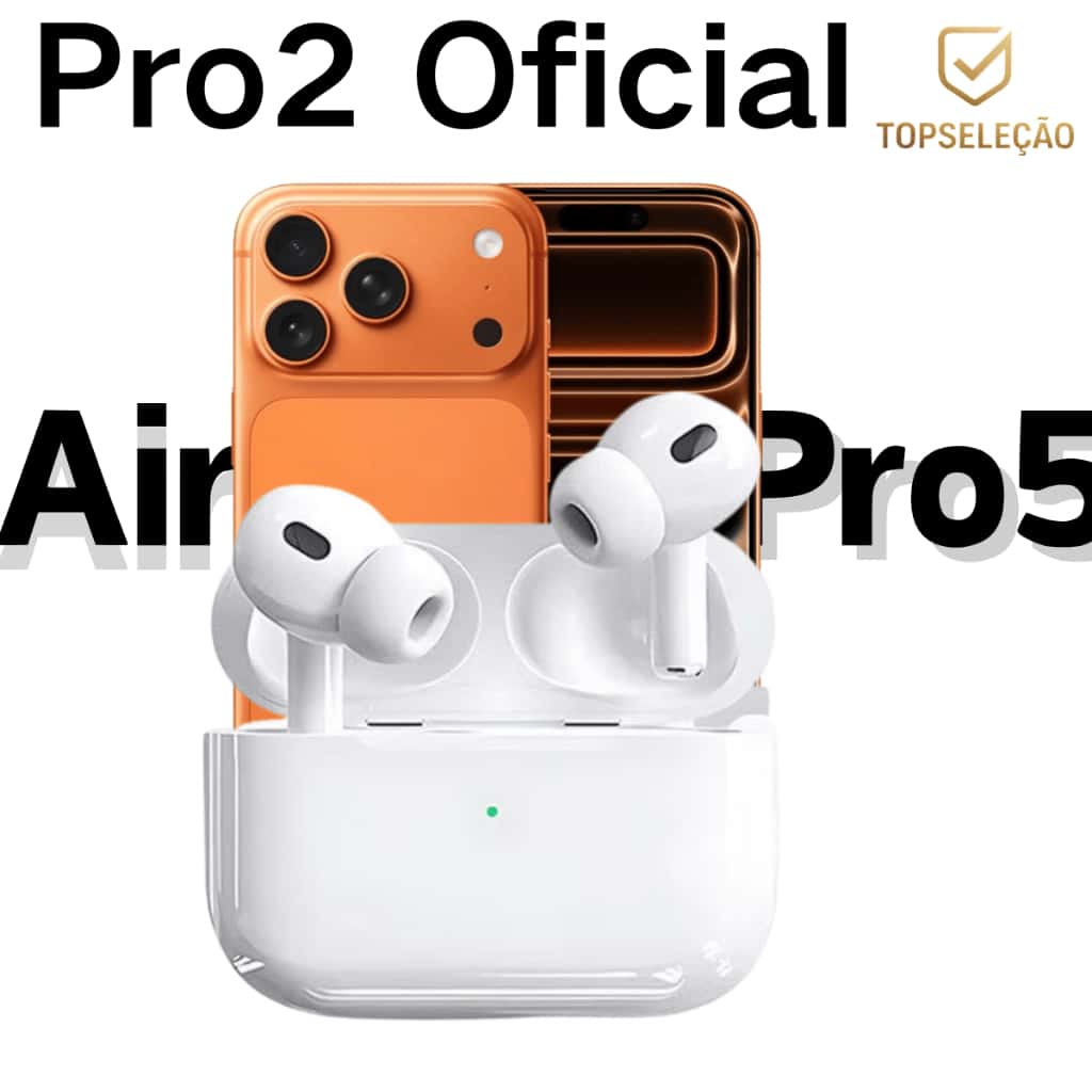 Fone Bluetooth Pro5 Premium | Imersão Total c Cancelamento Ruído Qualidade Superior p iPhoneAndroid, imagem 1 de 1