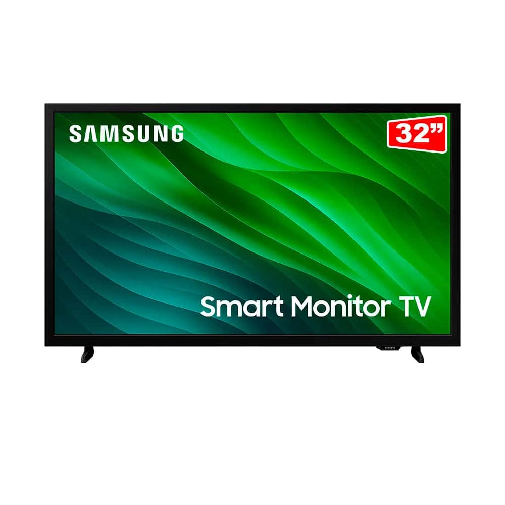 Smart TV Samsung 32" HD Tizen HDR Wi-Fi HDMI Bivolt Preta, imagem 1 de 1