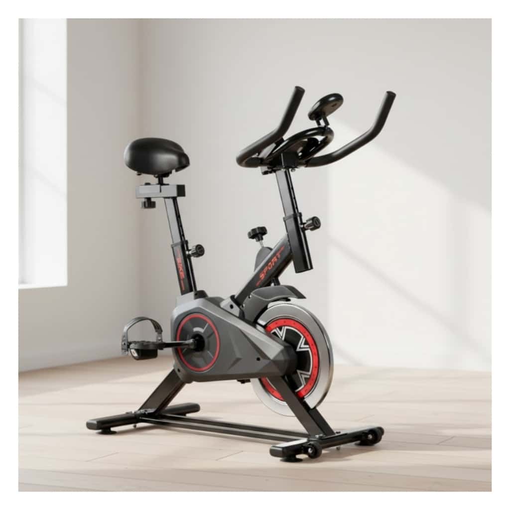 Bicicleta Ergométrica Spinning Semi Profissional Academia Bike Sport Fitness Preta, imagem 1 de 1