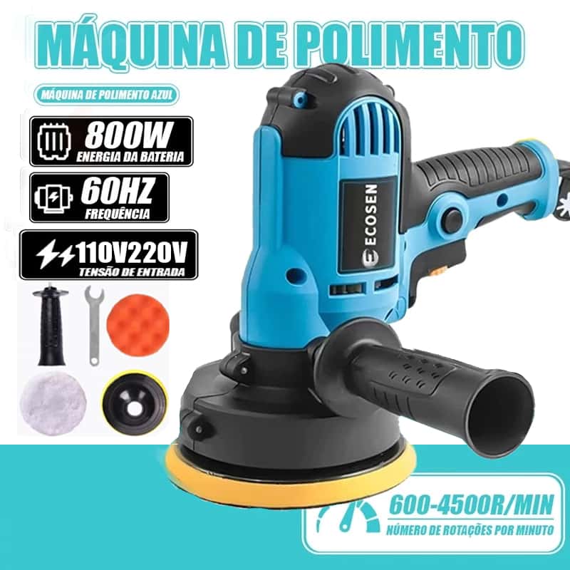Lixadeira  Multi Funçoes 800W 6 Velocidades Completa - Politriz Polidor 220V 60HI4500R/MIN, imagem 1 de 1