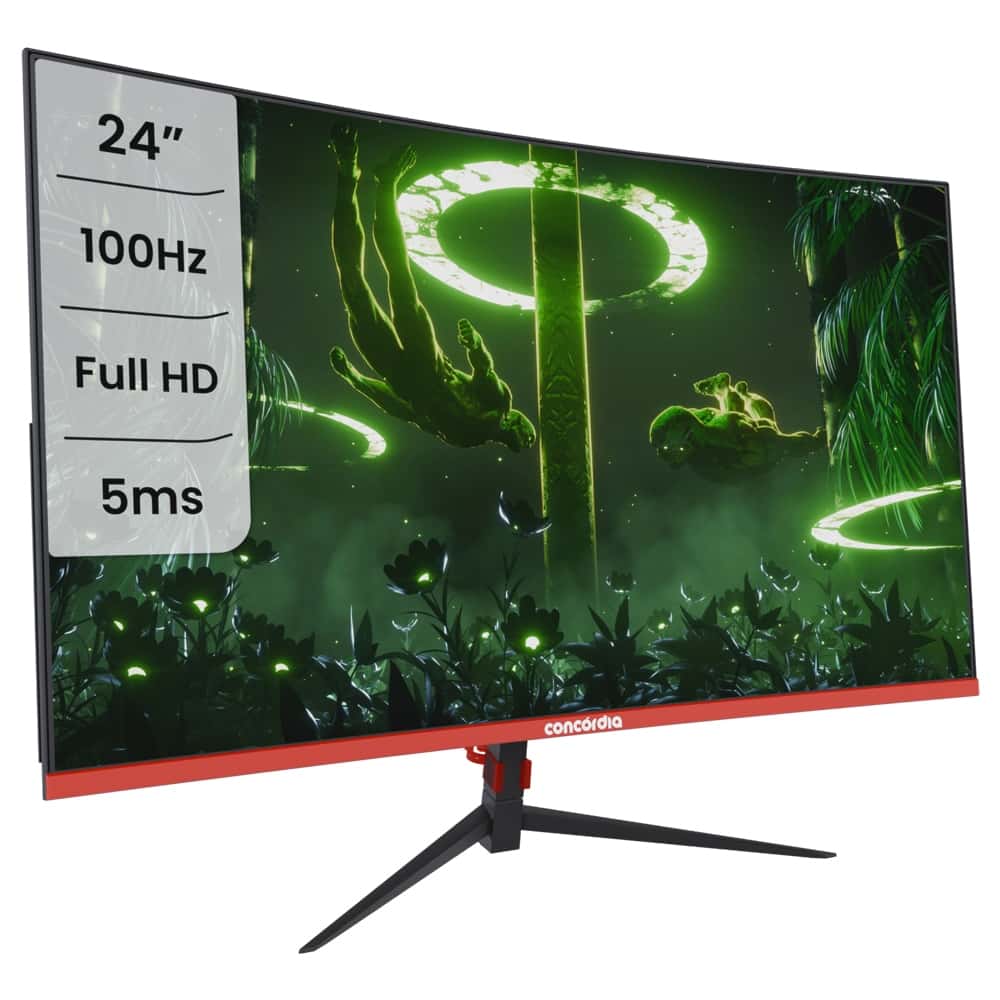 Monitor Gamer Curvo CZ238F Concórdia 23.8" 100hz LED Full HD HDMI VGA SRGB 99%, imagem 1 de 1
