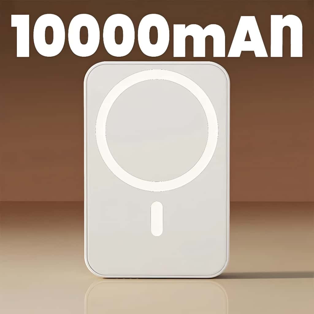 Carregador Portátil Indução para Sem fio Bateria Carga 3000/5000/10000mAh, imagem 1 de 1