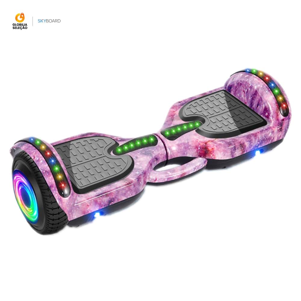 Hoverboard Overboard Infantil Skate Elétrico 6.5"  Led Bluetooth Bateria De Grande Capacidade Motor Brushless HBD65S, imagem 1 de 1
