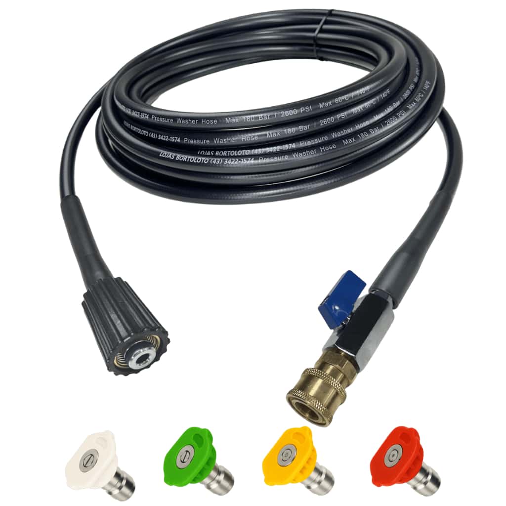 Mangueira de Engate Rápido c/ Bico Colorido p/ Lavadora Alta Pressão Electrolux, WAP, Vonder e Lavor, imagem 1 de 1