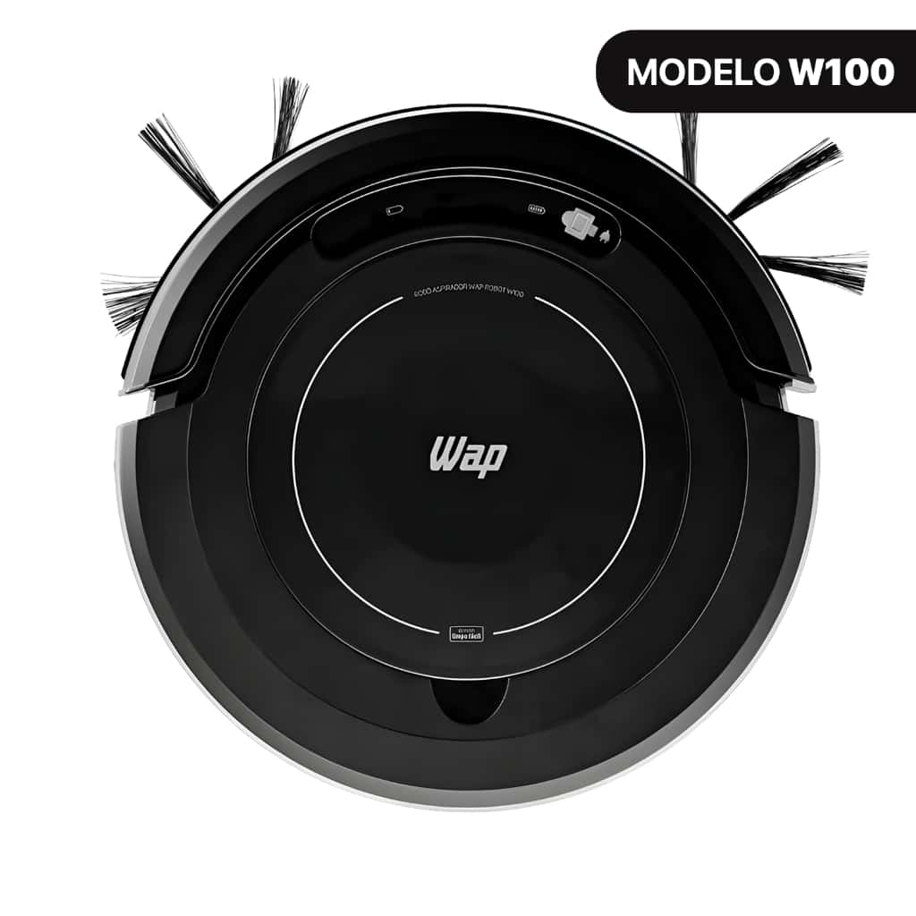 Aspirador de Pó Robô WAP Robot W100 3 em 1 Antiqueda Bivolt 17W, imagem 1 de 1