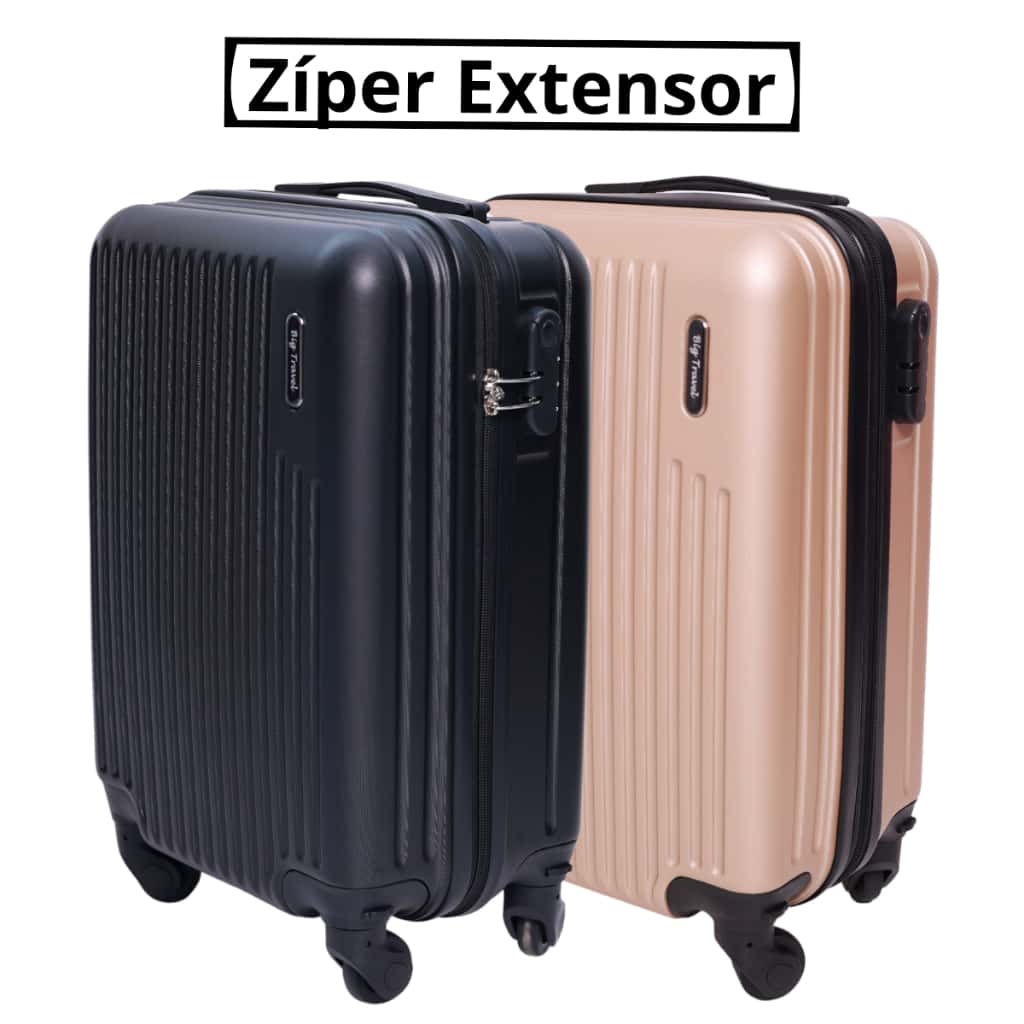Kit 2 Malas 10Kg Com Extensor Viagem Giratória Anti-Furto Abs Férias Bagagem de Mão Cabine Avião Bordo, imagem 1 de 1