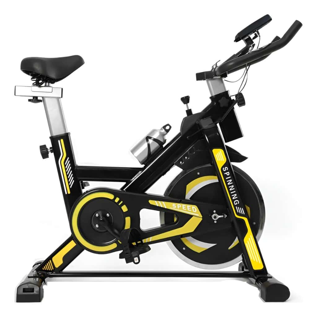 Bicicleta Spinning Ergométrica Exercício Profissional Monitor suporta até 150kg Academia 1.90m, imagem 1 de 1