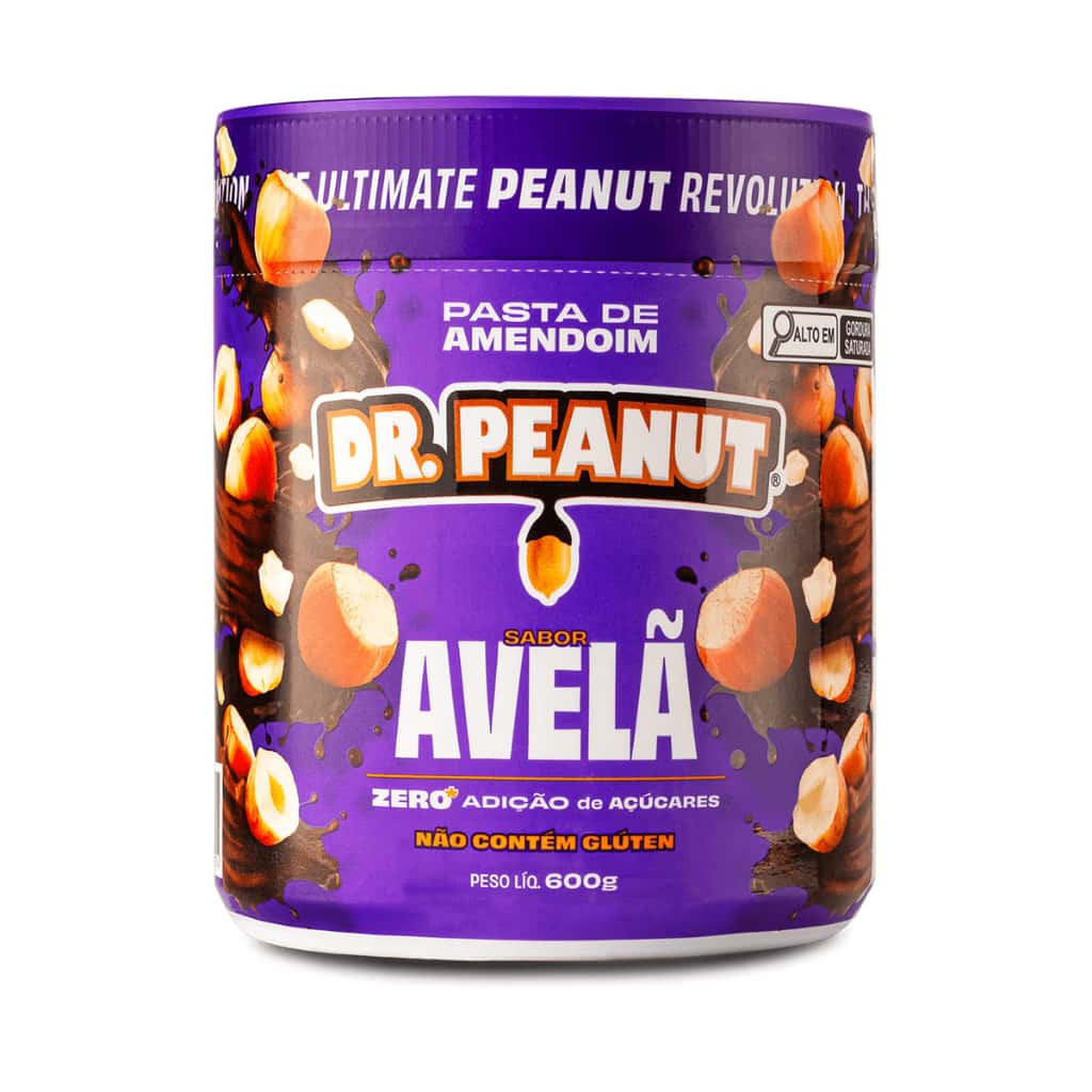 Pasta de Amendoim com Whey Protein 600g Dr Peanut, imagem 1 de 1