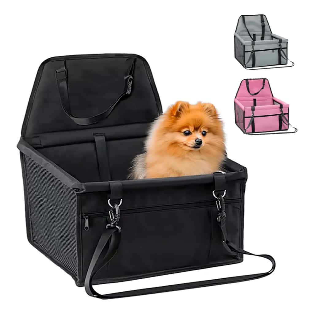 Cadeirinha Assento Transporte Pet Carro Confortável Cães Gato Segurança Confortável Viagem, imagem 1 de 1