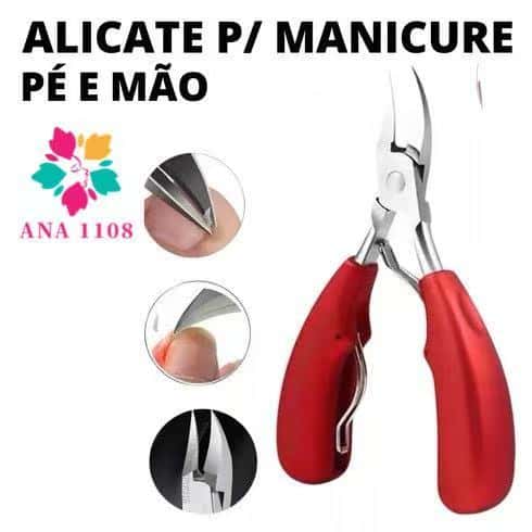 ANA 1108  Grande Alicate cortador de unhas Aço, imagem 1 de 1