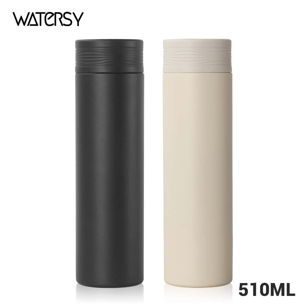 WATERSY Garrafa Térmica Minimalista 500ml  Aço Inoxidável, Ideal para Academia e Trabalho, imagem 1 de 1