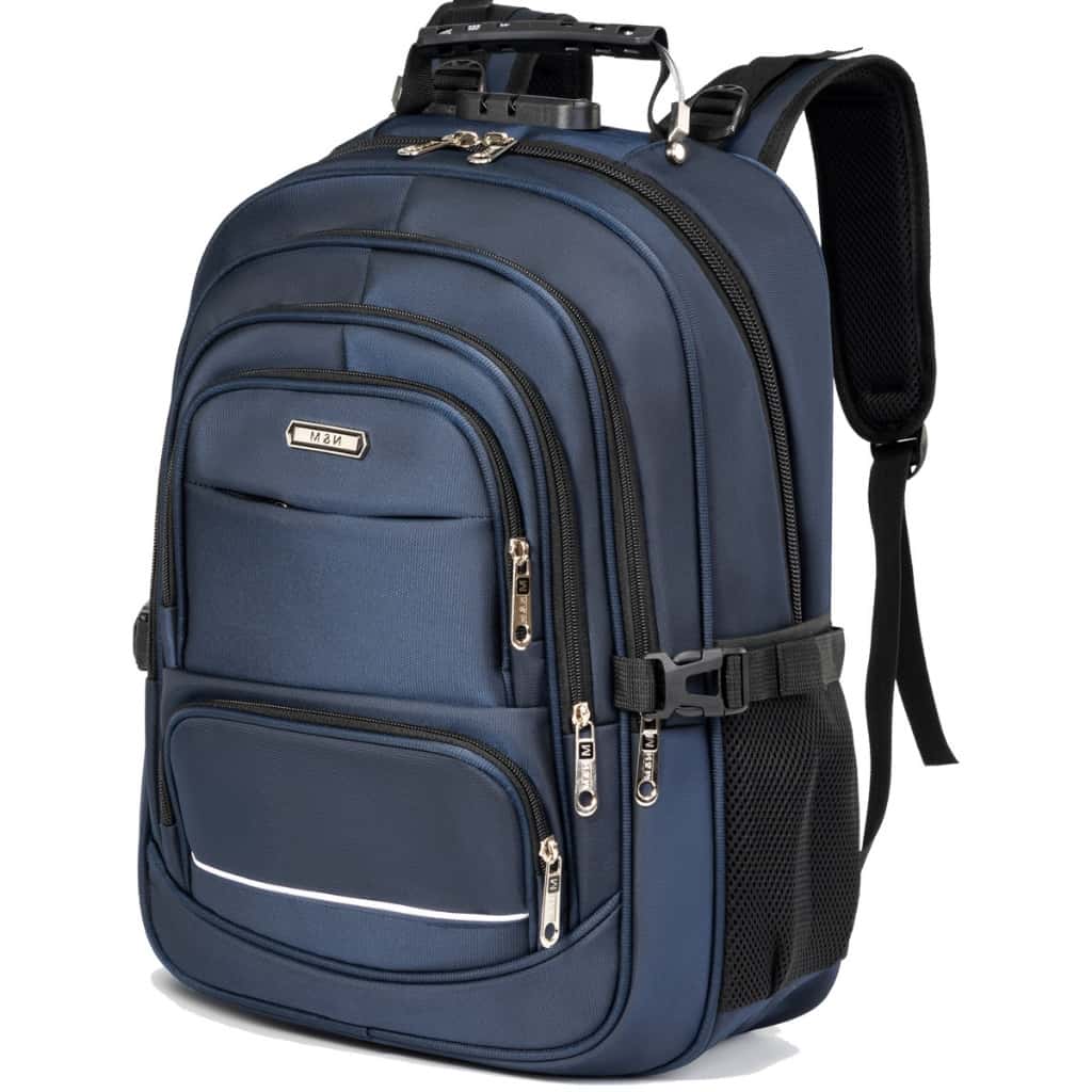 Mochila Unissex Grande Impermeável para Notebook Masculina Feminina Alta Capacidade Reforçada Trabalho Faculdade, imagem 1 de 1