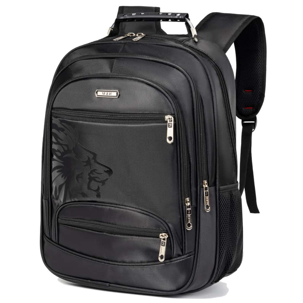 Mochila Masculina Grande Reforçada para Notebook Impermeável Escolar Trabalho Viagem Resistente Unissex, imagem 1 de 1