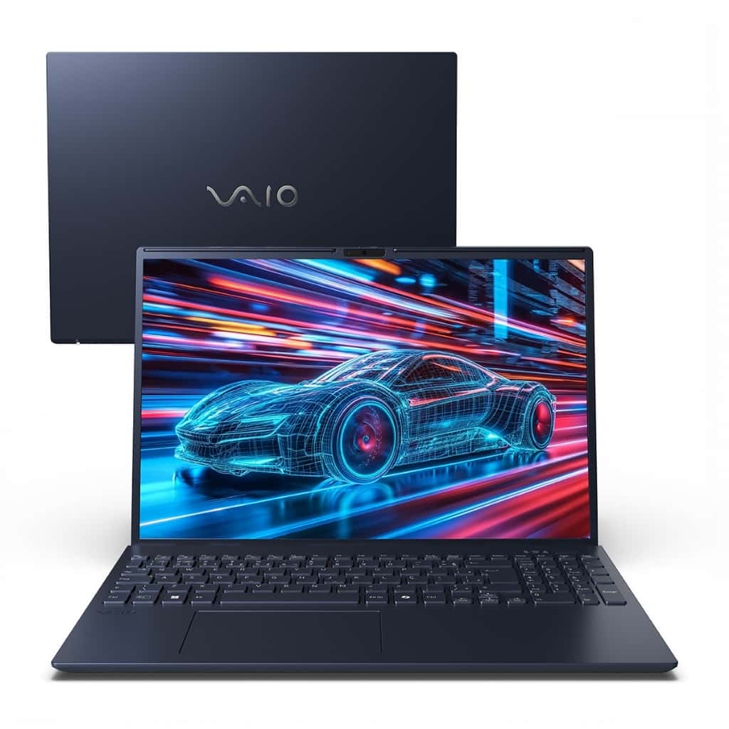 Notebook VAIO FE16 AMD Ryzen 7-5825U Linux 16GB RAM 256GB SSD 16" IPS WUXGA Antirreflexo - Cinza, imagem 1 de 1