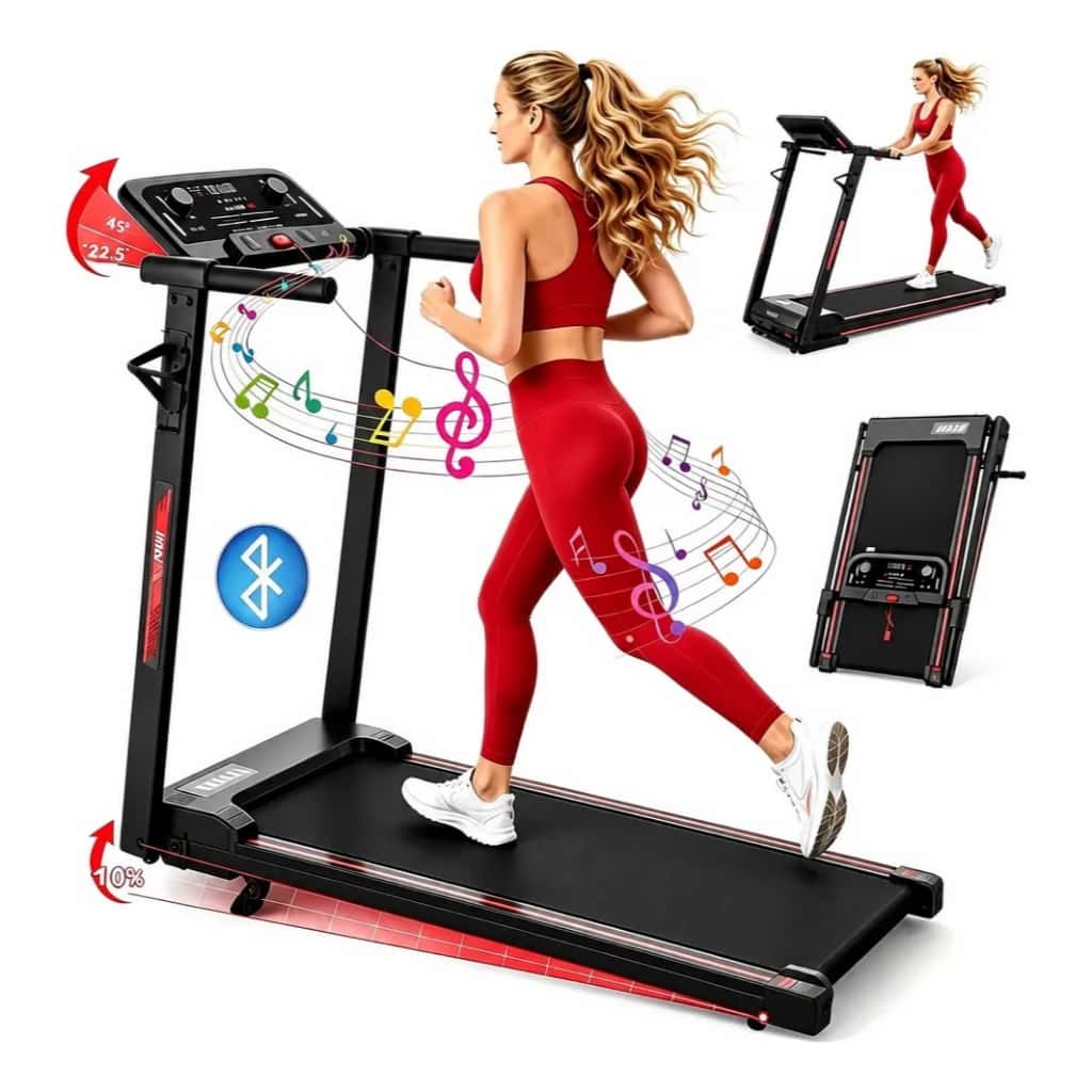 Esteira Profissional Monitor Cardíaco e Super Silenciosa ErgoméTrica EléTrica 3.0hp DobráVel Com Bluetooth 14km/h Capaci, imagem 1 de 1