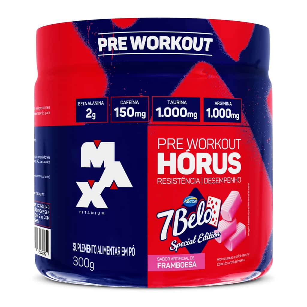 Horus Pré-Treino - 300g Max Titanium, imagem 1 de 1