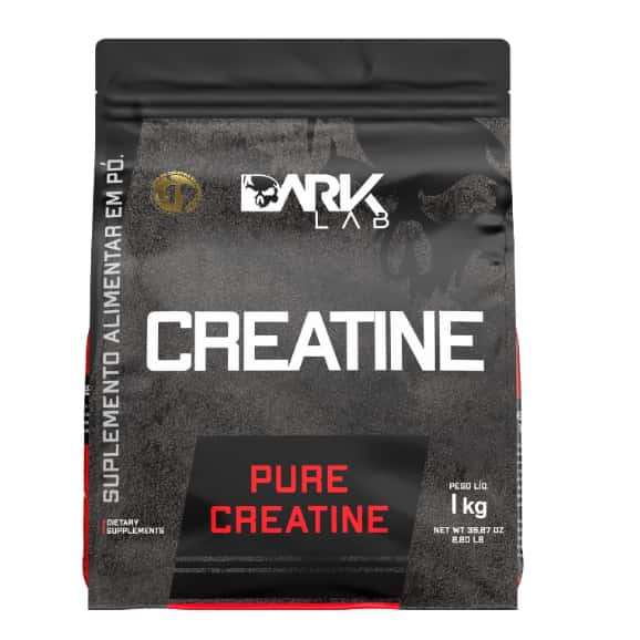 Creatina Monohidratada Pura 1kg, 500g, 600, 300g e 150g - Dark Lab, imagem 1 de 1