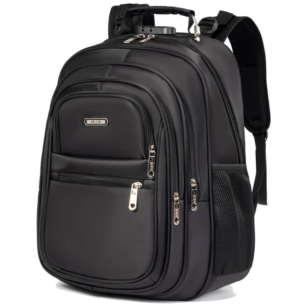 Mochila Unissex Grande Capacidade para Faculdade com Compartimentos Reforçada Impermeável para Notebook Trabalho, imagem 1 de 1