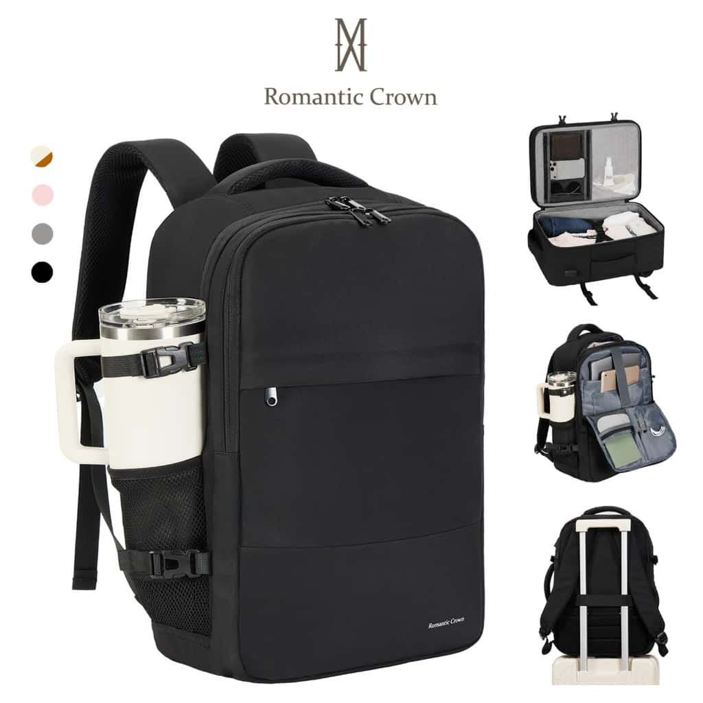 ROMANTIC CROWN Mochila Masculina Executiva Notebook Grande Impermeável Reforçada de Viagem Trabalho Com USB Presente, imagem 1 de 1