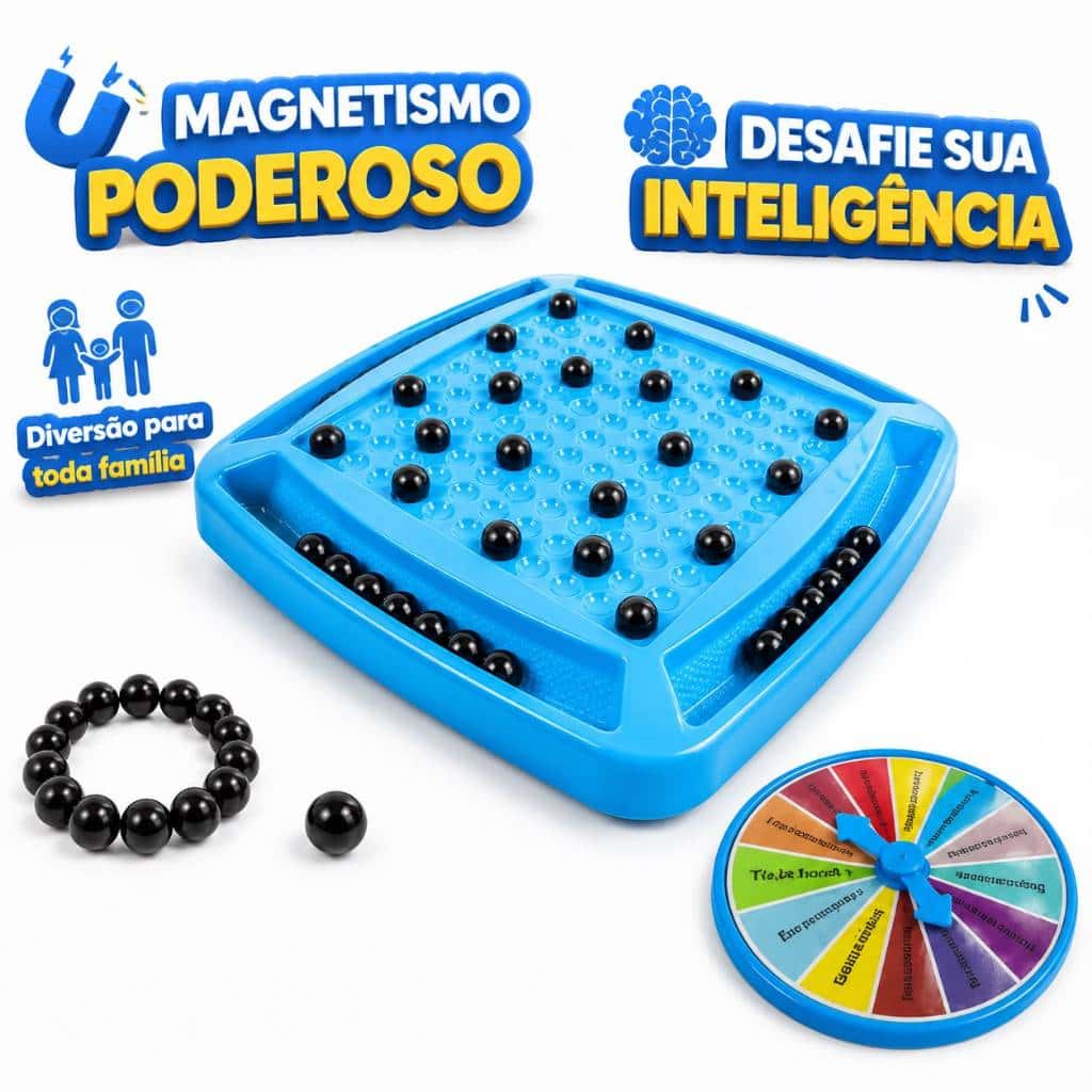 Xadrez Magnético Jogo de Xadrez Magnético Jogos De Tabuleiro Jogo Magnético Jogos Educativos, imagem 1 de 1