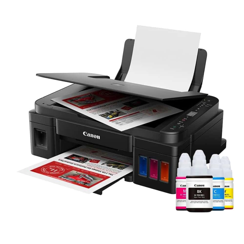Impressora Multifuncional Com Tanque de Tinta Mega Tank G3110 Wifi Preta Canon BIVOLT, imagem 1 de 1